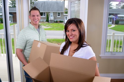Manager acknowledging a service concern in a van moving company