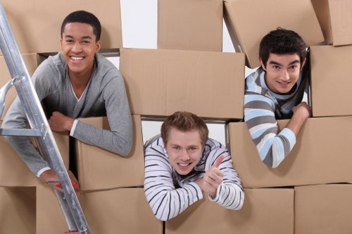 Commercial moving service for a business in Tulse Hill