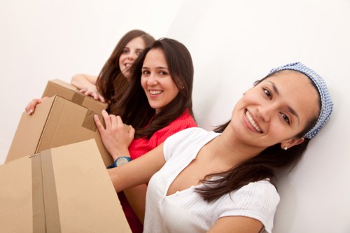 Moving van for removals near Tulse Hill streets