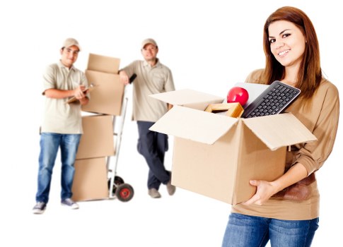 Packed boxes and furniture for a removals van booking in Tulse Hill