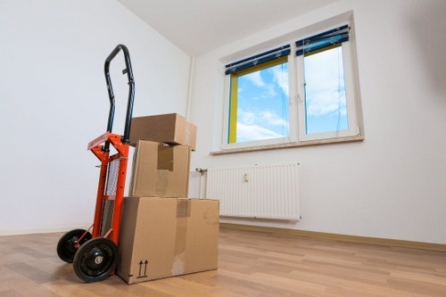 Careful packing and furniture handling for a house removal in South London