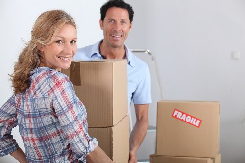 Preparation checklist items for a home move in Tulse Hill