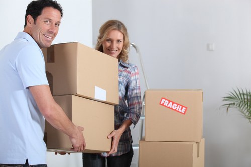 Furniture collection and careful van loading